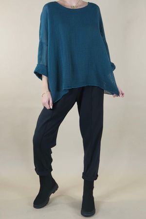 Made in Italy Sandbar Net Box Top Lagoon //N20